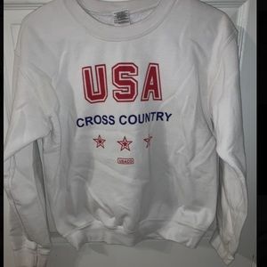 USA Cross Country Crew Neck